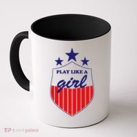 Play Like A Girl Coffee Mug thumb 0