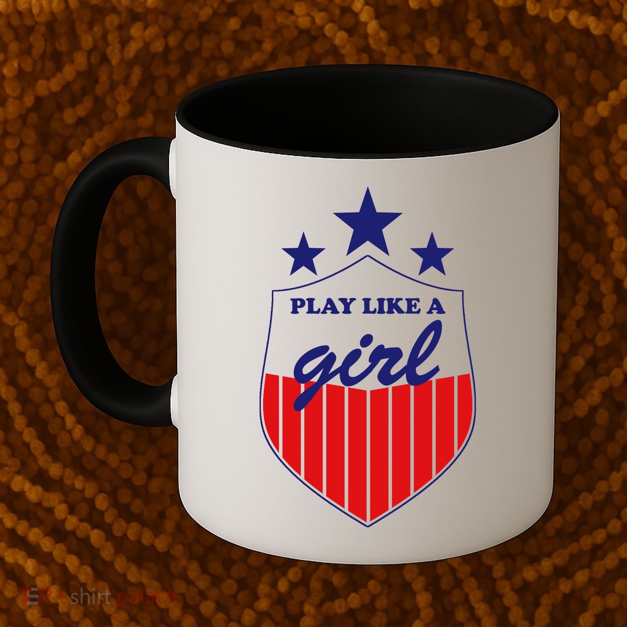 Play Like A Girl Coffee Mug