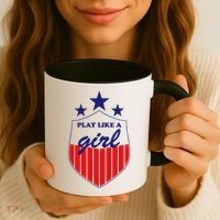 Play Like A Girl Coffee Mug thumb 3