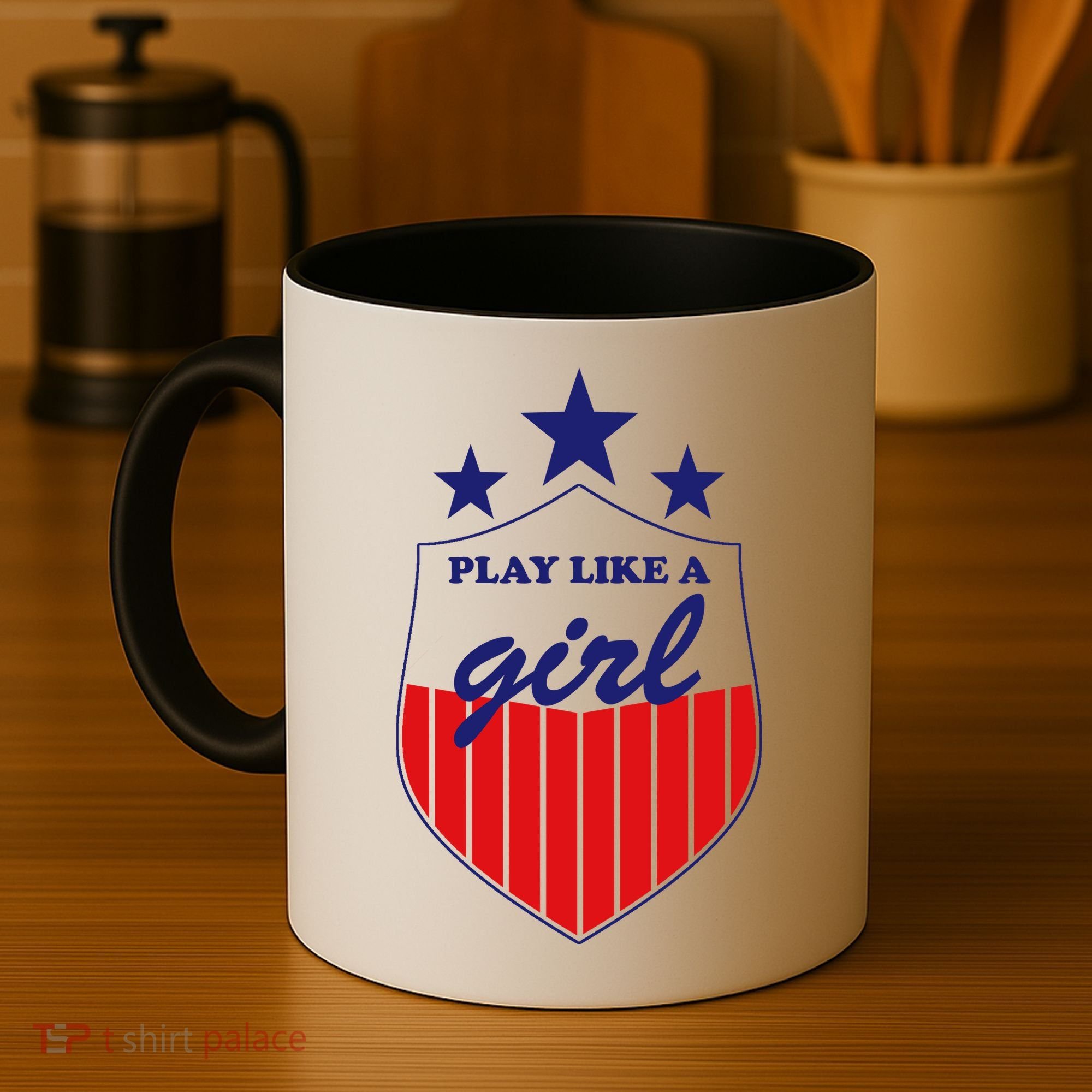 Play Like A Girl Coffee Mug