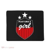 Play Like A Girl Mousepad thumb 0