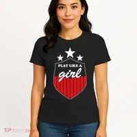 Play Like A Girl Women's T-Shirt thumb 4