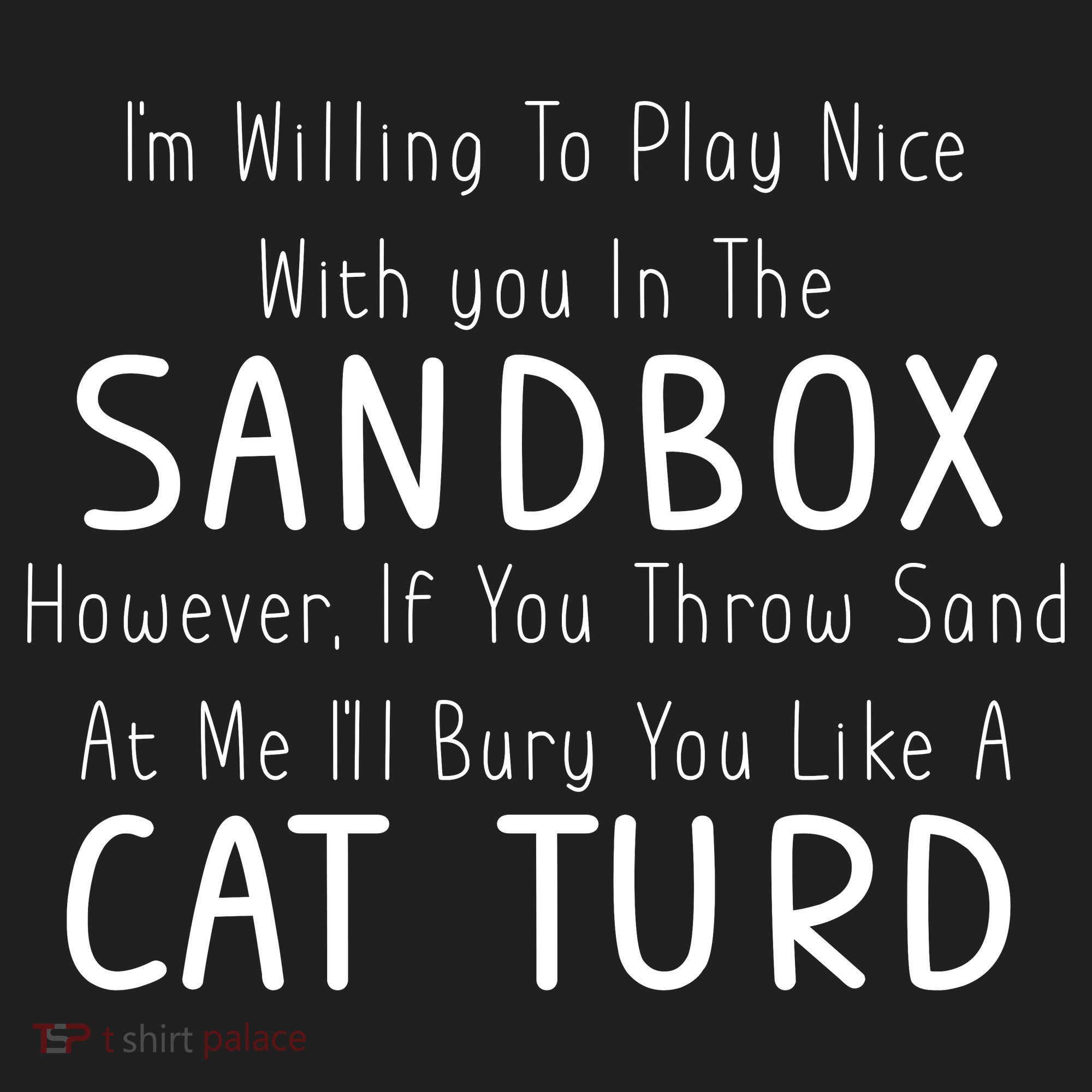 Play Nice Sandbox Cat Turd Tumbler