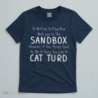 Play Nice Sandbox Cat Turd T-Shirt thumb 5