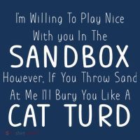 Play Nice Sandbox Cat Turd Coaster thumb 2