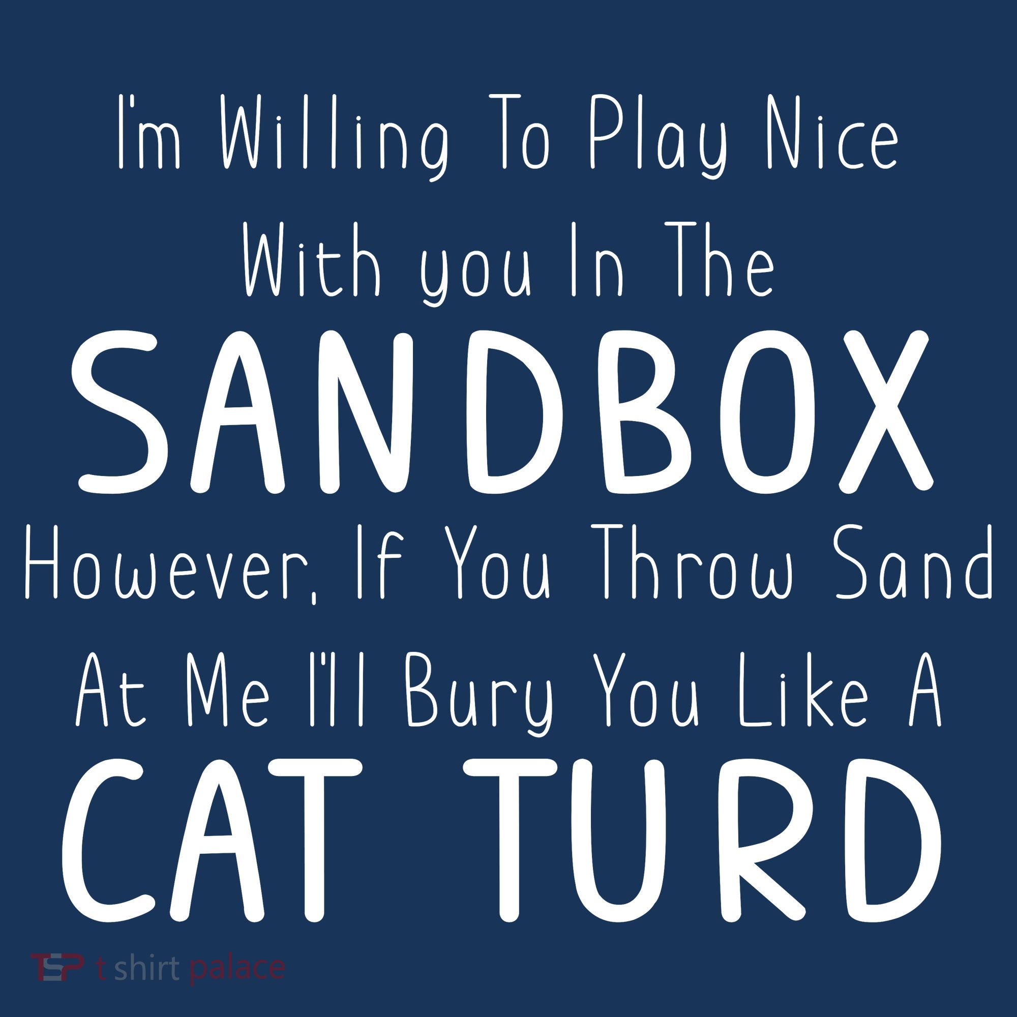 Play Nice Sandbox Cat Turd Polo