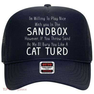 Play Nice Sandbox Cat Turd Hat