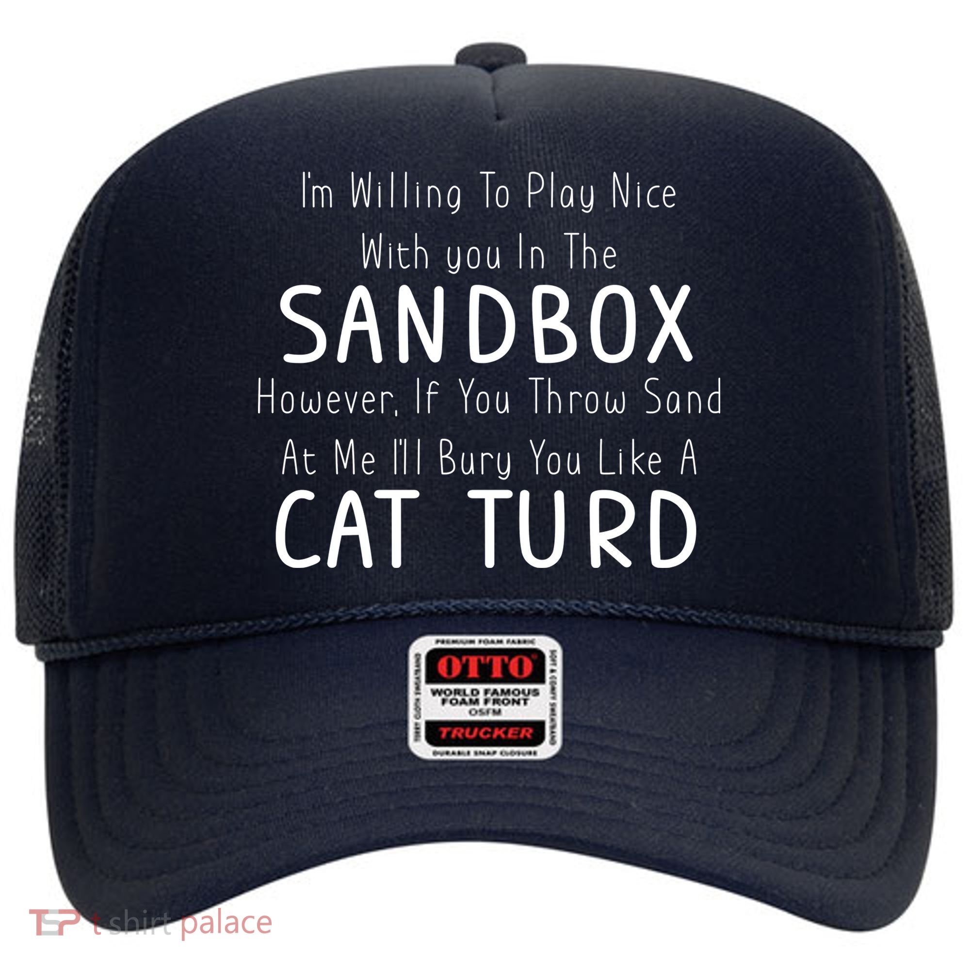 Play Nice Sandbox Cat Turd Hat