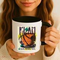 Play Your Heart Out Basketball Coffee Mug thumb 3