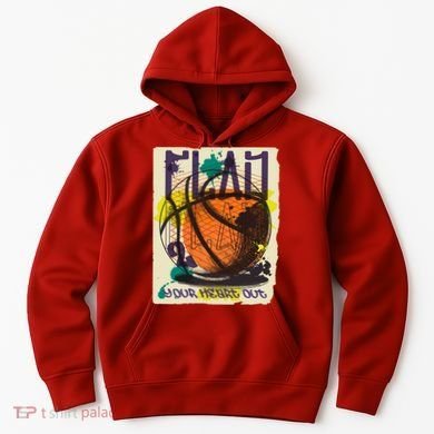 Play Your Heart Out Basketball Hoodie