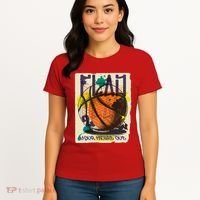 Play Your Heart Out Basketball Women's T-Shirt thumb 4