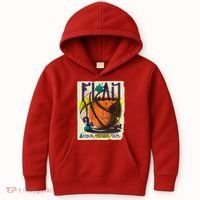 Play Your Heart Out Basketball Kids Hoodie thumb 0