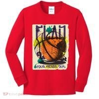 Play Your Heart Out Basketball Kids Long Sleeve Shirt thumb 0