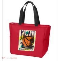 Play Your Heart Out Basketball Tote Bag thumb 3