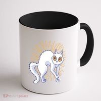 Playful Cat Coffee Mug thumb 1
