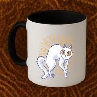 Playful Cat Coffee Mug thumb 2