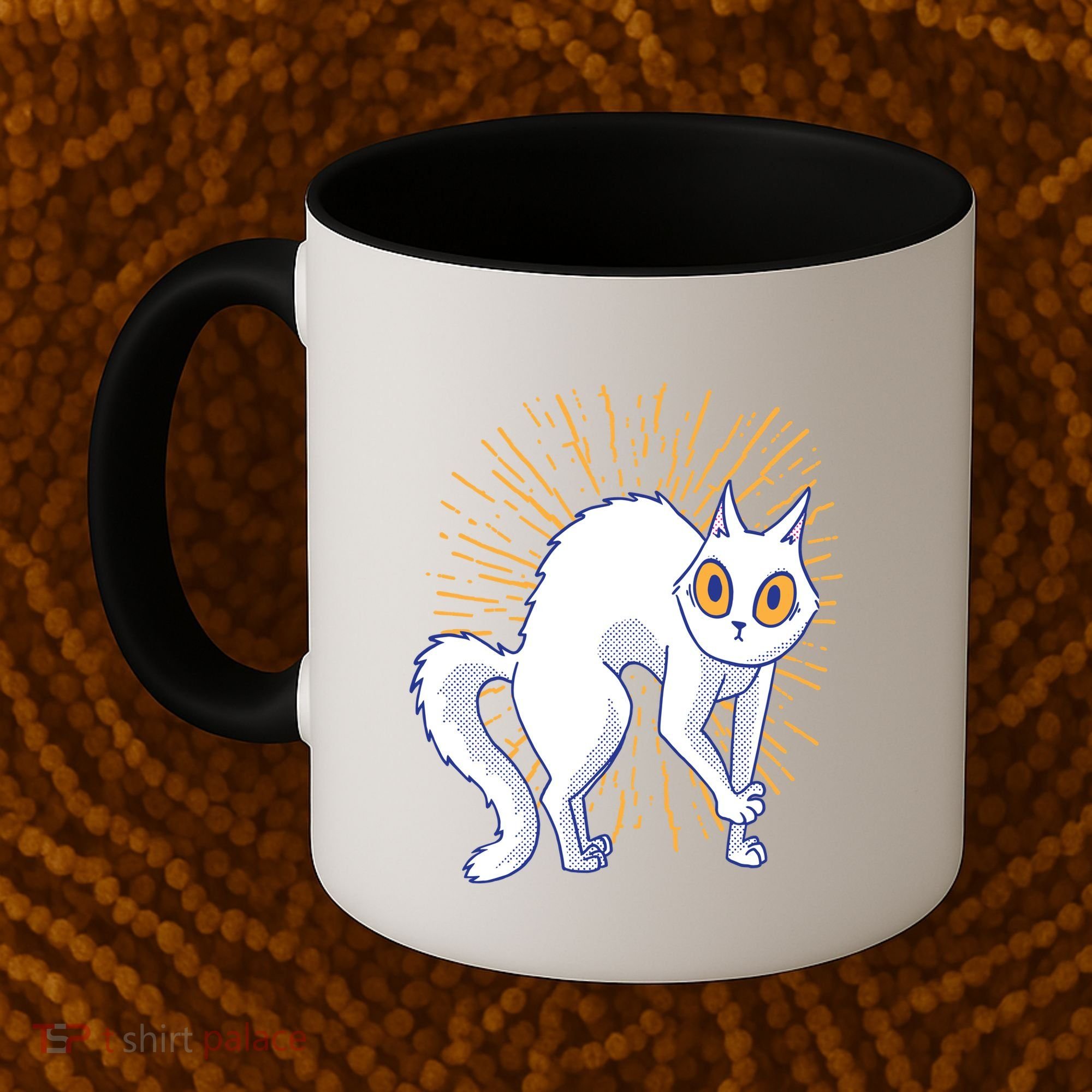 Playful Cat Coffee Mug