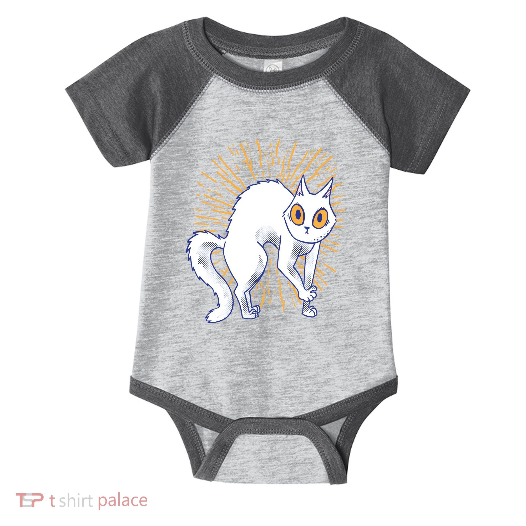 Playful Cat Infant Baby Jersey Bodysuit