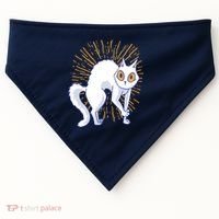 Playful Cat USA-Made Doggie Bandana thumb 0