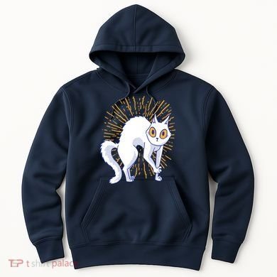 Playful Cat Hoodie