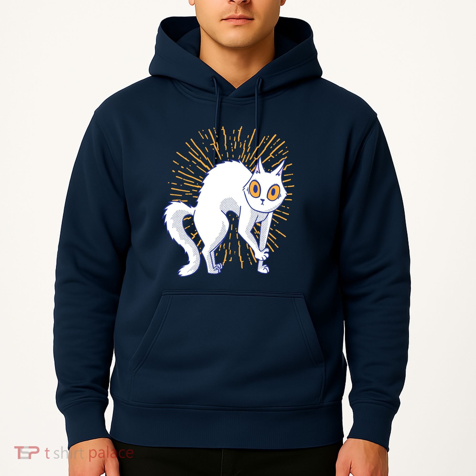 Playful Cat Hoodie