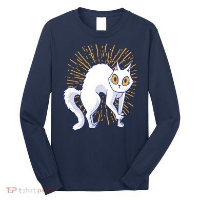 Playful Cat Long Sleeve Shirt