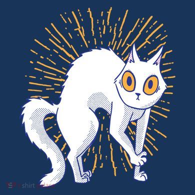 Playful Cat V-Neck T-Shirt
