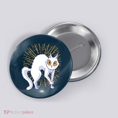 Playful Cat Button