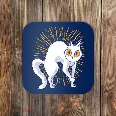 Playful Cat Coaster