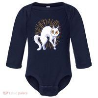 Playful Cat Baby Long Sleeve Bodysuit thumb 0