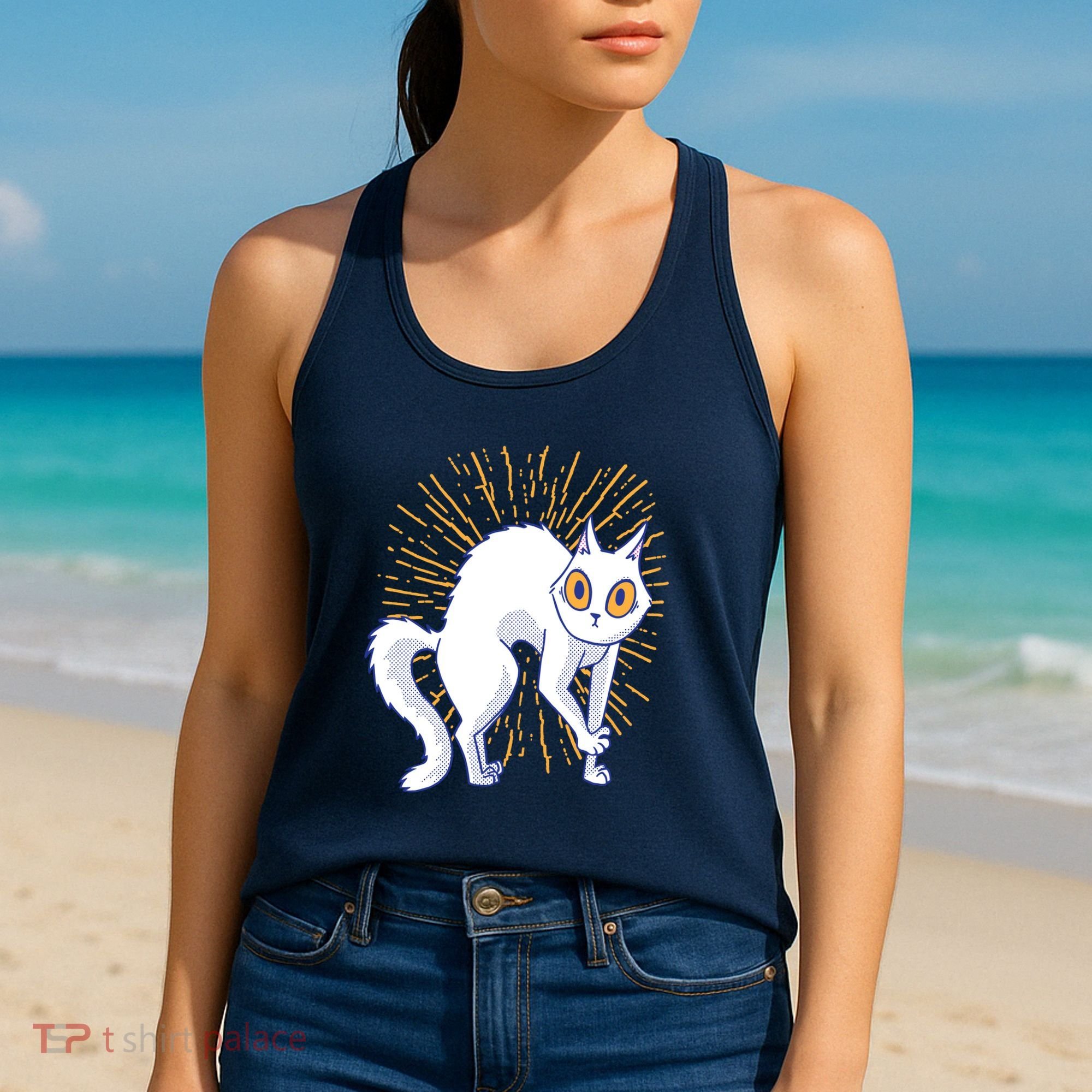Playful Cat Women's Tank Top