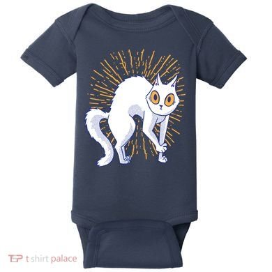 Playful Cat Baby Bodysuit