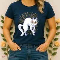 Playful Cat Women's T-Shirt thumb 2