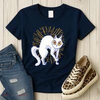 Playful Cat Women's T-Shirt thumb 3