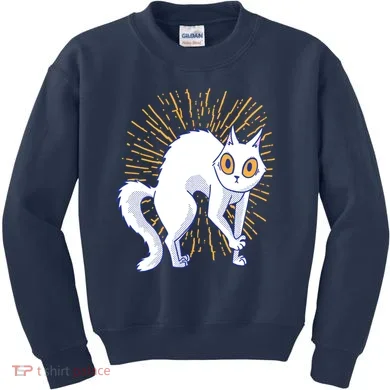 Playful Cat Kids Sweatshirt