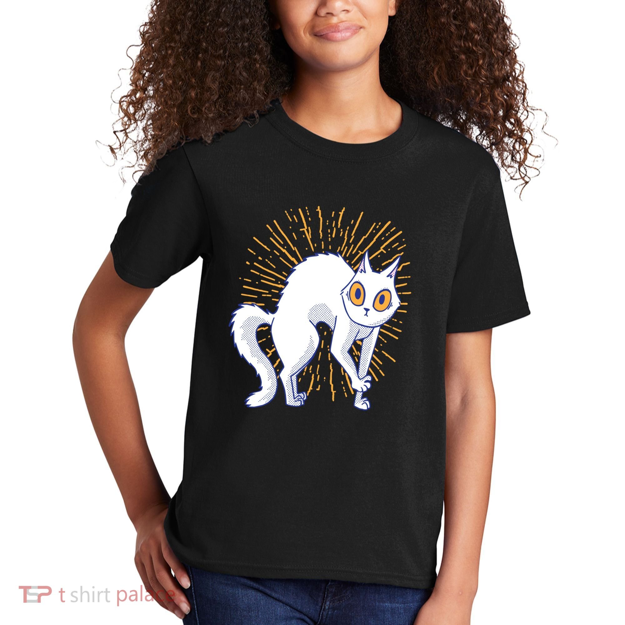 Playful Cat Kids T-Shirt