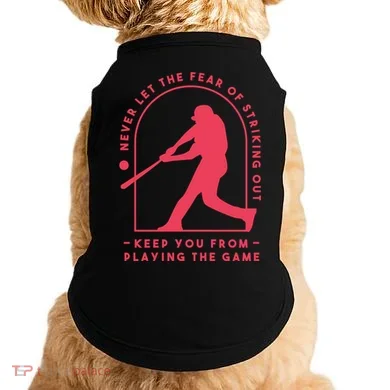 Playing The Game Baseball Doggie Tank