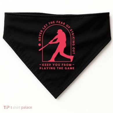 Playing The Game Baseball USA-Made Doggie Bandana