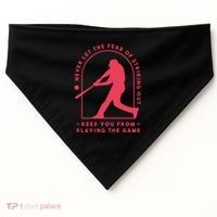 Playing The Game Baseball USA-Made Doggie Bandana thumb 0
