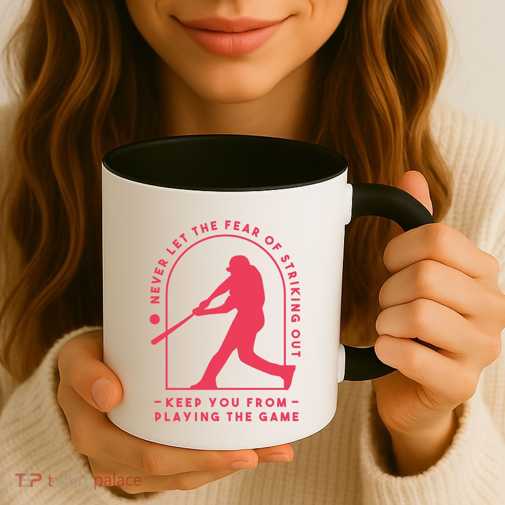 Playing The Game Baseball Coffee Mug