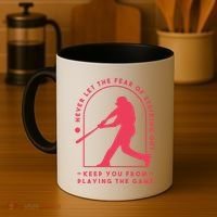 Playing The Game Baseball Coffee Mug thumb 4