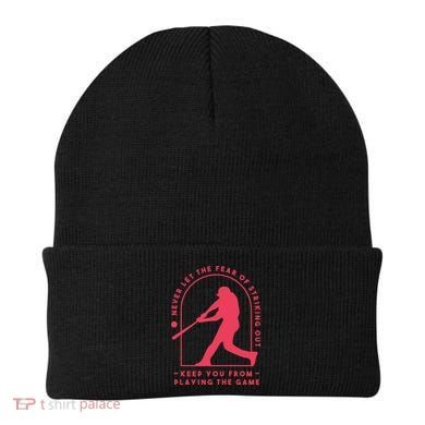 Playing The Game Baseball Beanie