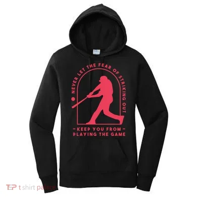 Playing The Game Baseball Women's Hoodie