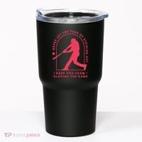 Playing The Game Baseball Tumbler thumb 0