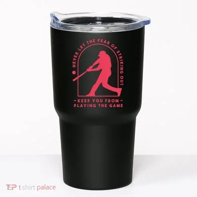 Playing The Game Baseball Tumbler