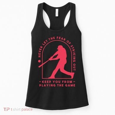 Playing The Game Baseball Women's Tank Top