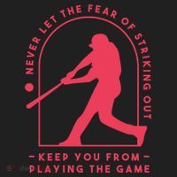 Playing The Game Baseball Golf Towel thumb 3