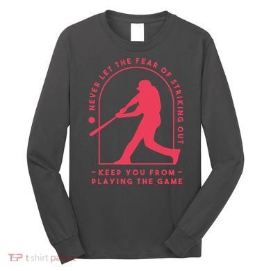 Playing The Game Baseball Long Sleeve Shirt