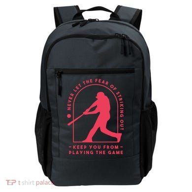 Playing The Game Baseball Backpack