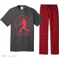 Playing The Game Baseball Pajama Set thumb 0